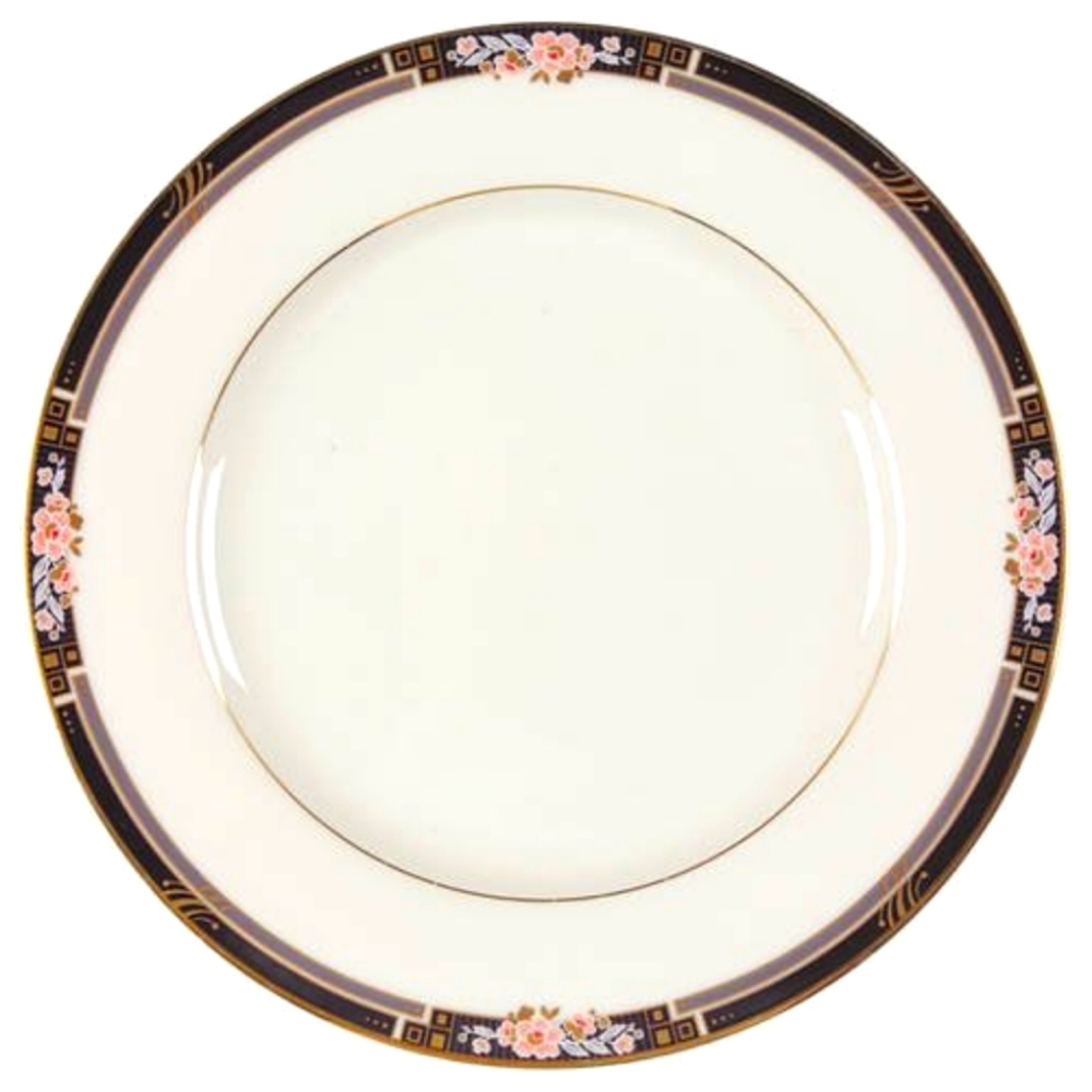 Florisse Black by Mikasa Dinner Plate